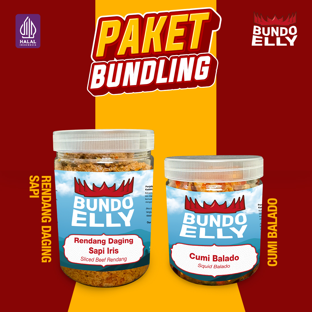 tiga_dara_Makanan Kemasan_Bundling Rendang & Cumi Balado