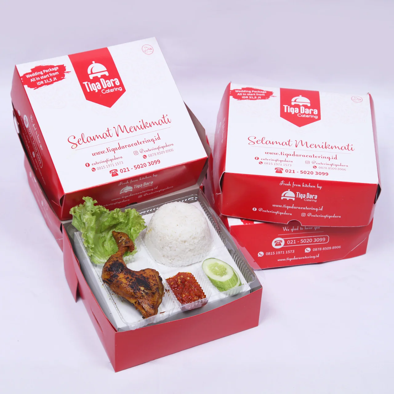tiga_dara_Nasi Box Economy Class_Economy Class | Paket 1