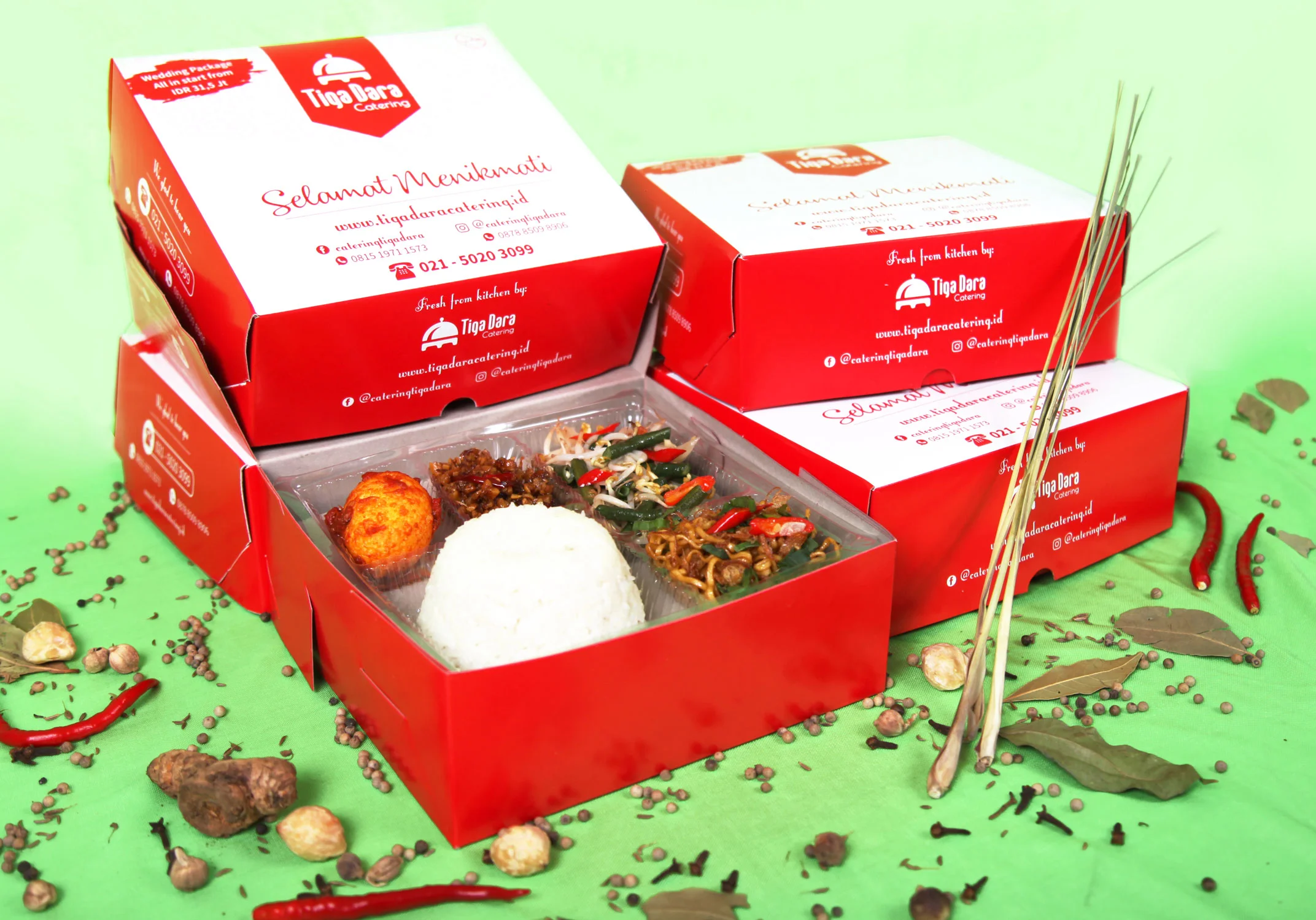 tiga_dara_Nasi Box Economy Class_Economy Class | Paket 3