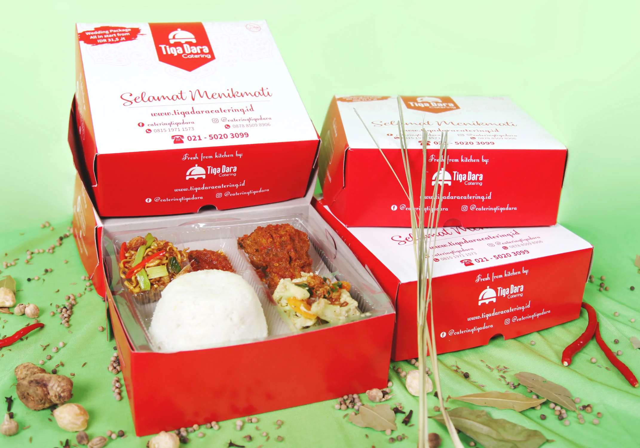 tiga_dara_Nasi Box Economy Class_Economy Class | Paket 4