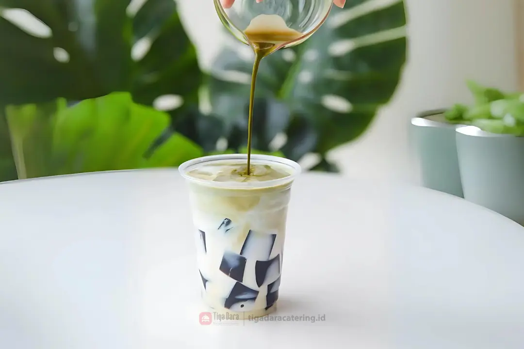 tiga_dara_Gubukan_ES CAPUCINO CINCAU