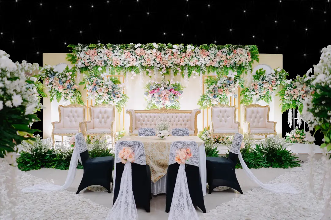 tiga_dara_Dekorasi Pernikahan_Paket Pernikahan Intimate (Akad dan Resepsi) Tanpa Catering