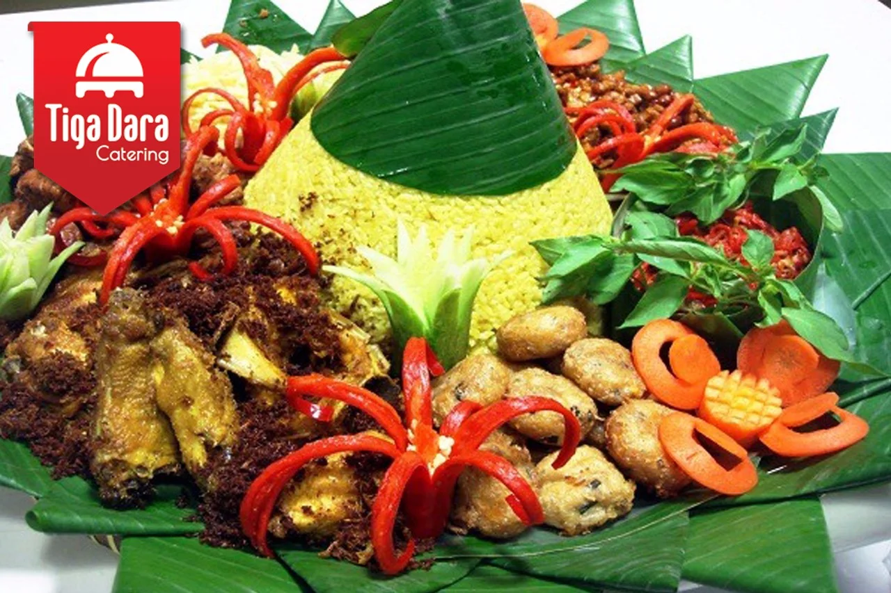 tiga_dara_Nasi Tumpeng_Nasi Tumpeng Per Porsi